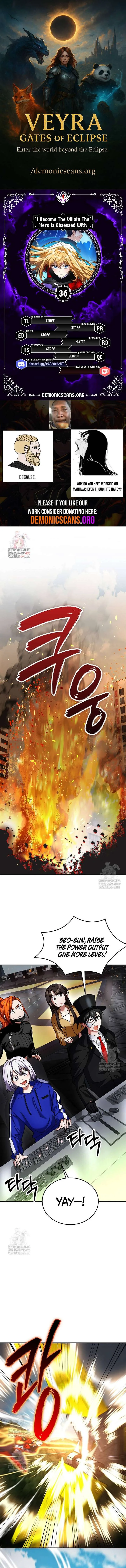 I Became The Villain The Hero Is Obsessed With Chapter 36 page 2