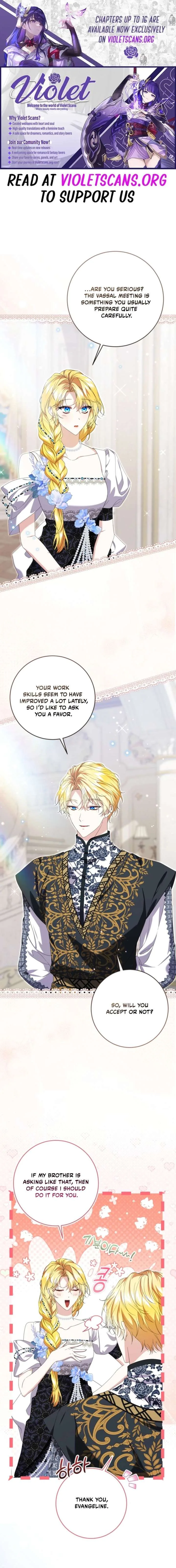 I Became the Villainess’s Favorite Chapter 24 page 1