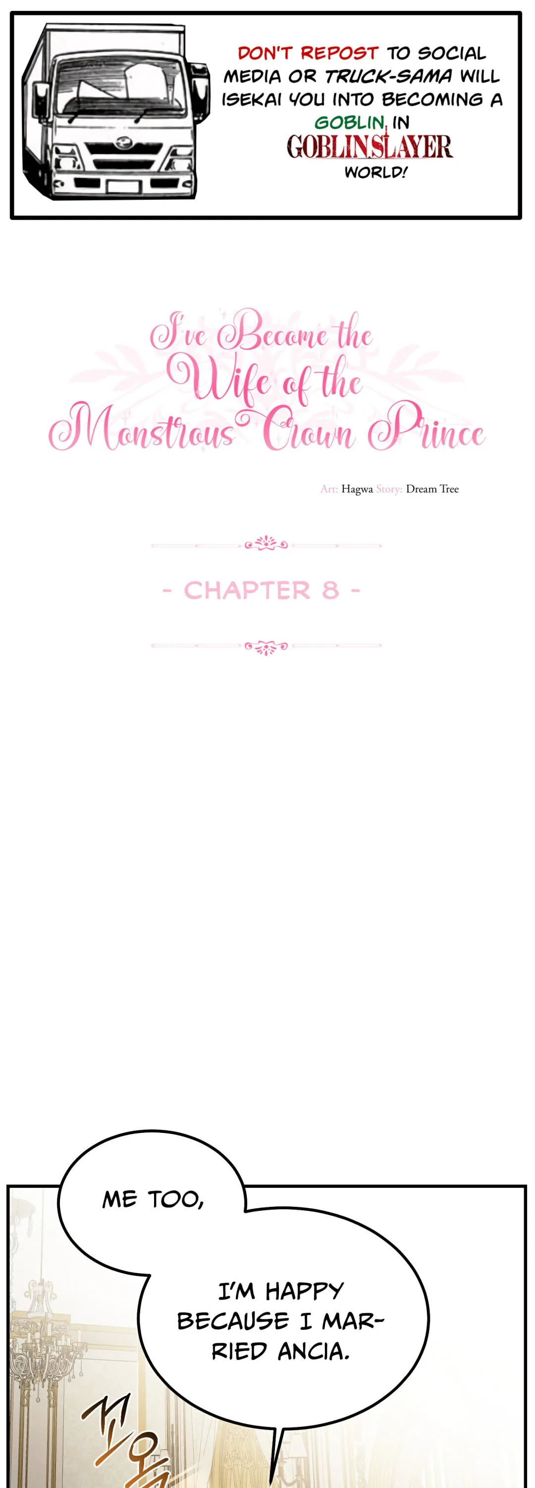 I Became The Wife Of The Monstrous Crown Prince Chapter 8 page 2