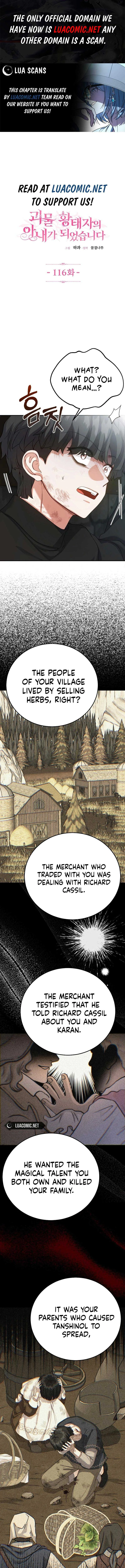 I Became The Wife Of The Monstrous Crown Prince Chapter 116 page 2
