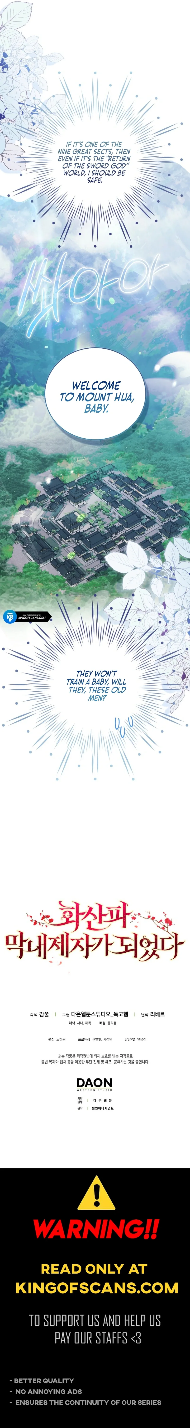 I Became The Youngest Disciple of The Mount Hua Sect Chapter 1 page 20