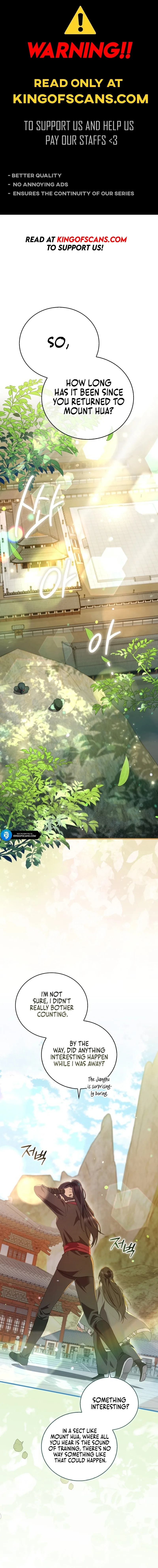 I Became The Youngest Disciple of The Mount Hua Sect Chapter 3 page 1