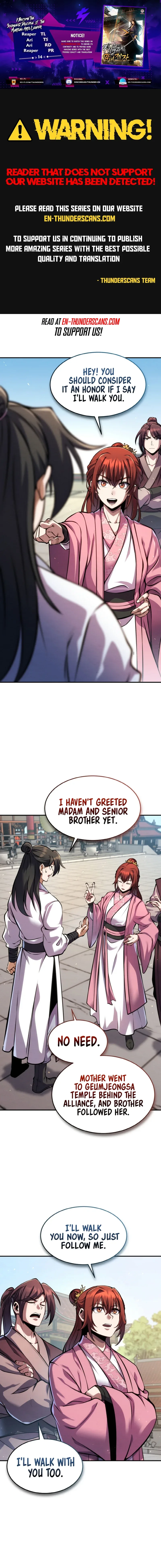 I Became The Youngest Disciple of The Mount Hua Sect Chapter 14 page 2