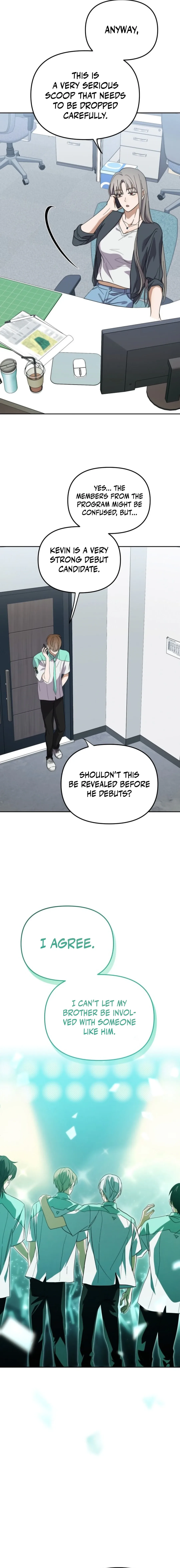 I Became the Youngest Member of Top Idol Chapter 33 page 9