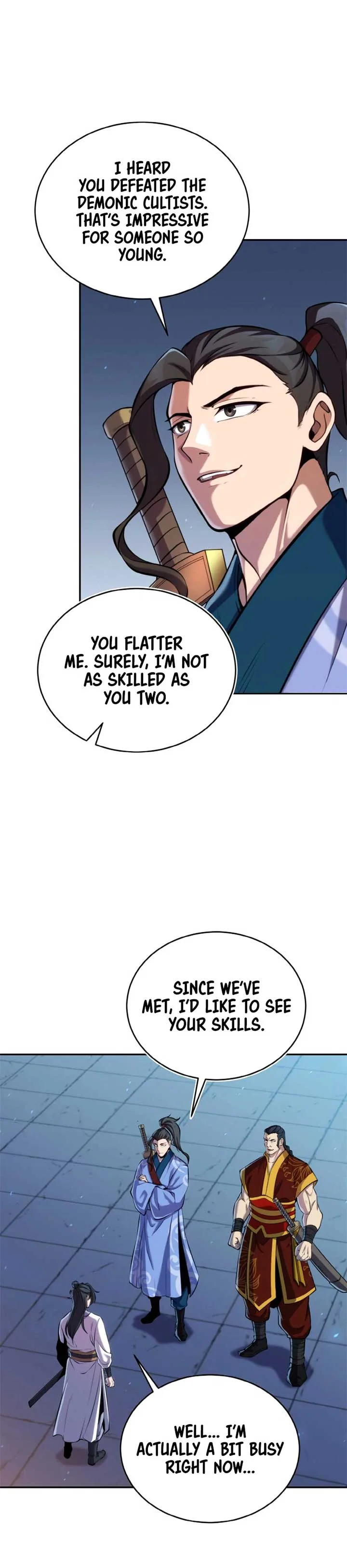 I Become The Youngest Disciple of The Martial Arts Leader Chapter 24 page 10