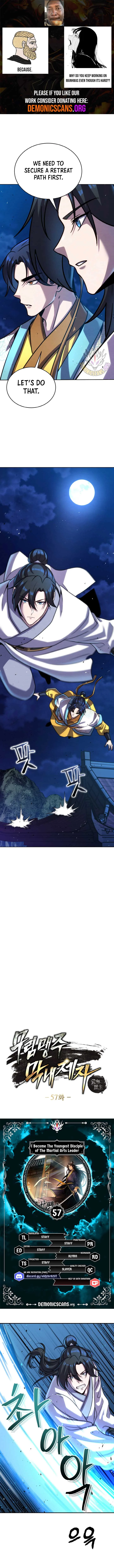 I Become The Youngest Disciple of The Martial Arts Leader Chapter 57 page 2