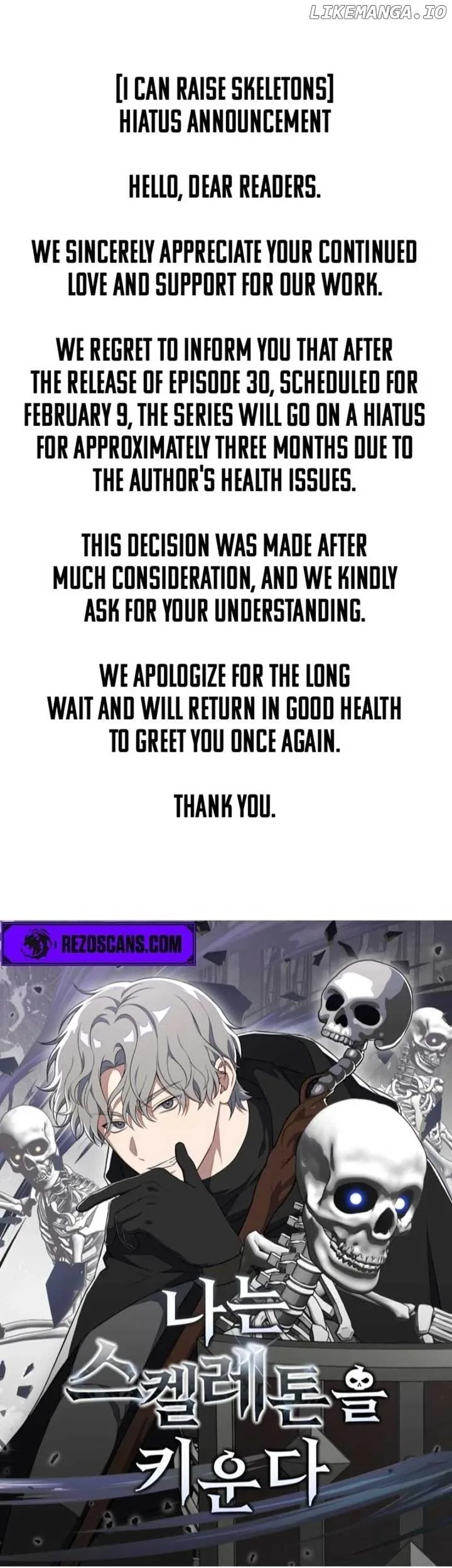 I Can Raise Skeletons Chapter 30.5 page 2