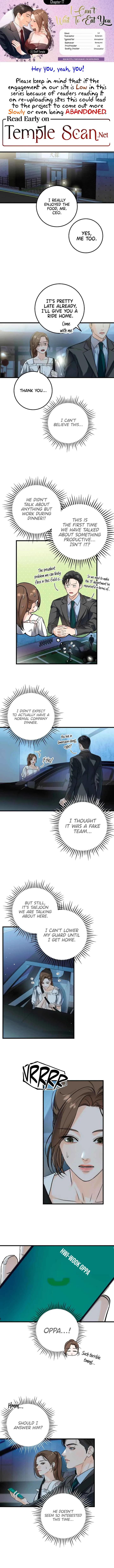 I Can’t Wait To Eat You Chapter 17 page 3