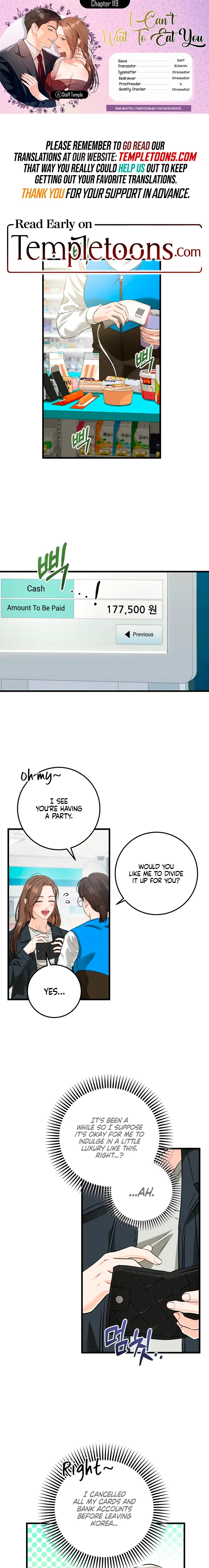 I Can’t Wait To Eat You Chapter 119 page 2