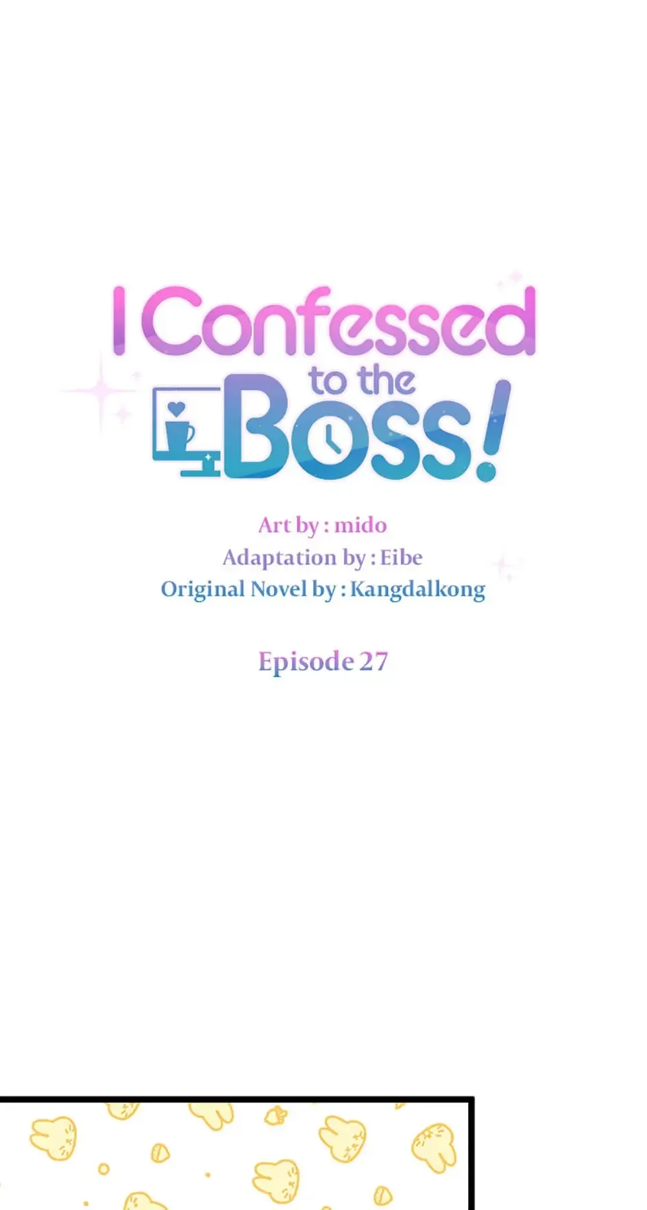 I Confessed to the Boss Chapter 27 page 9