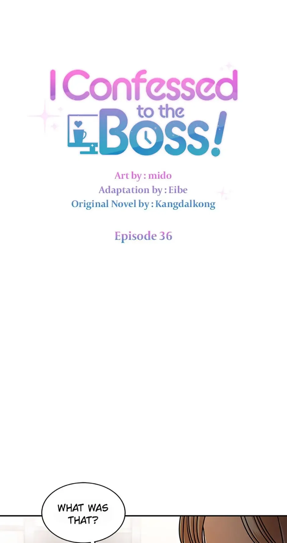 I Confessed to the Boss Chapter 36 page 15