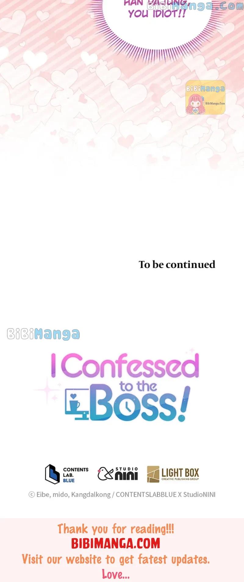 I Confessed to the Boss Chapter 53 page 61