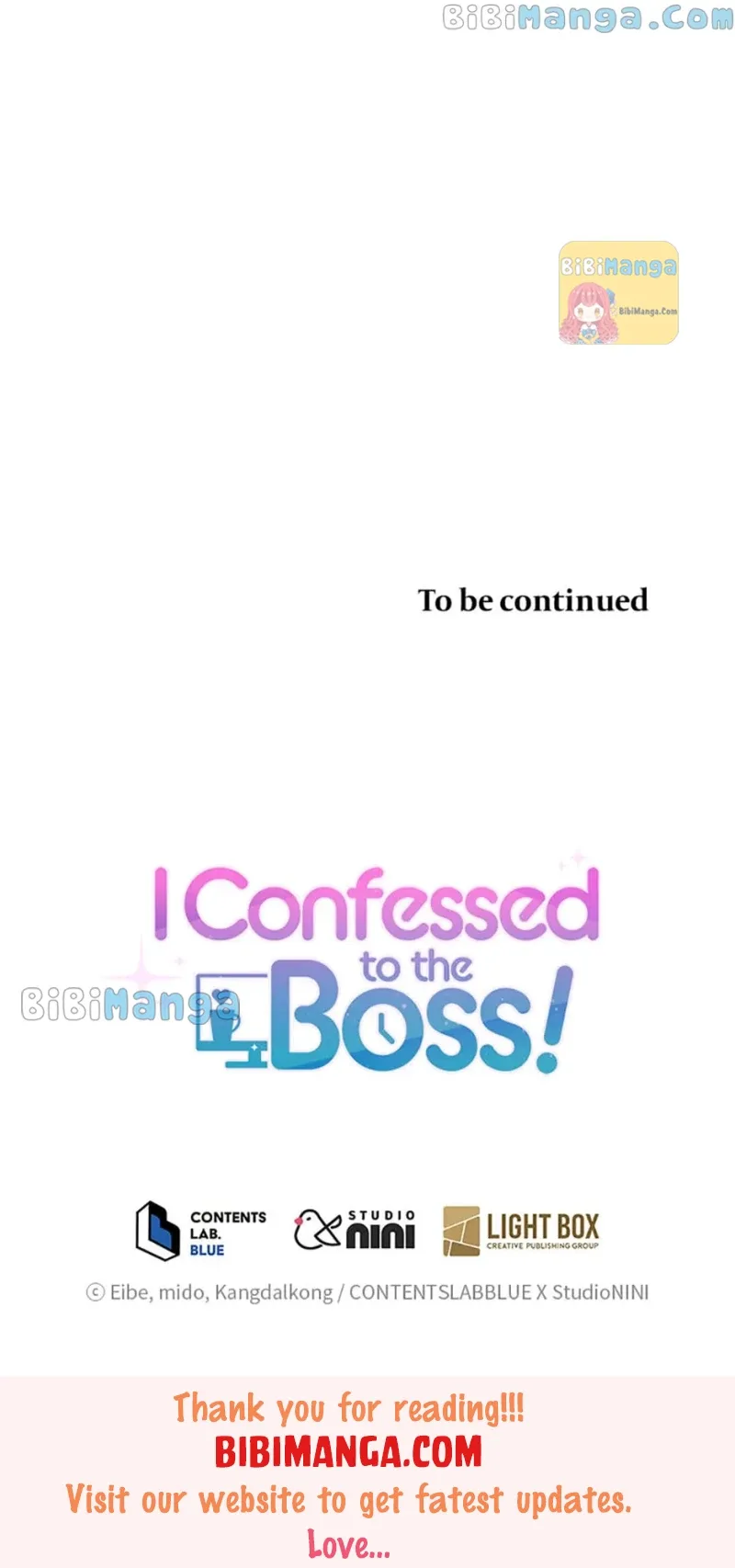 I Confessed to the Boss Chapter 54 page 64