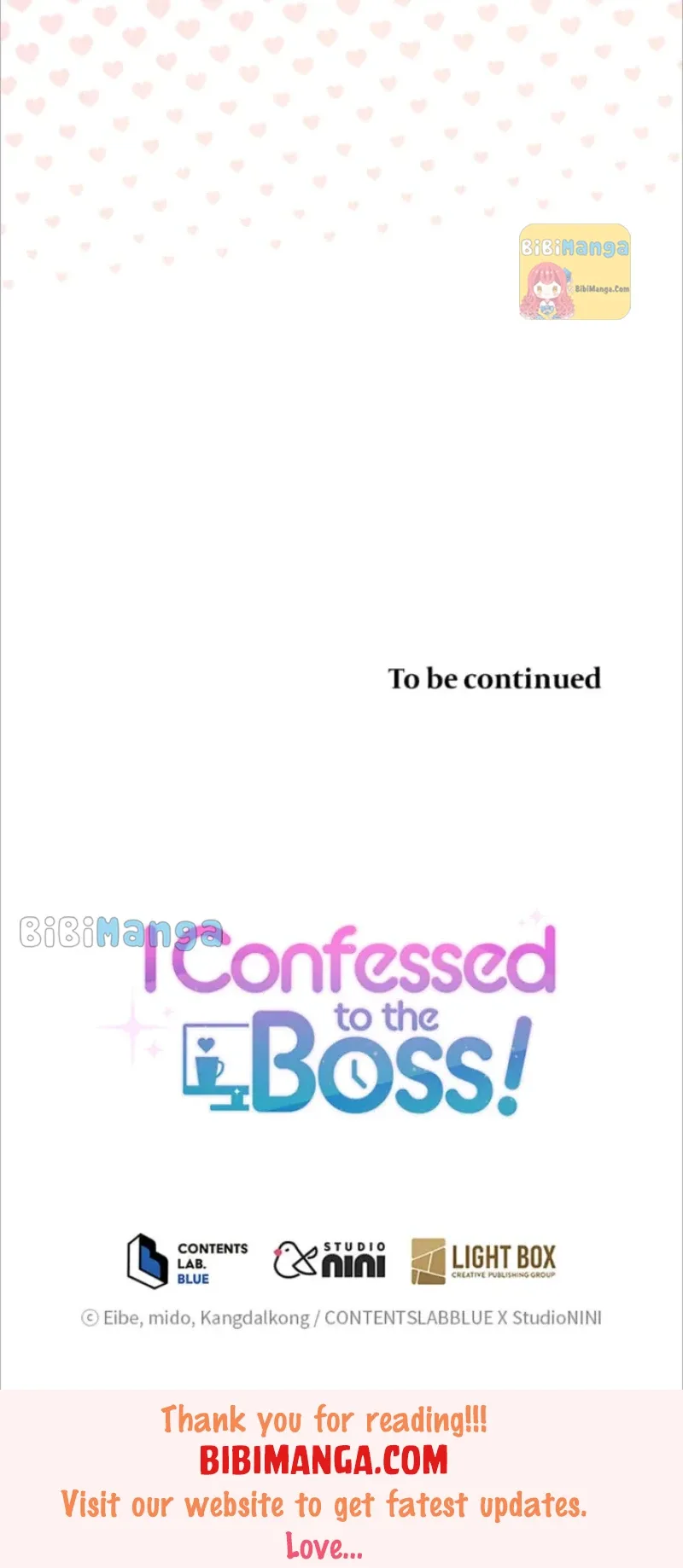 I Confessed to the Boss Chapter 71 page 69