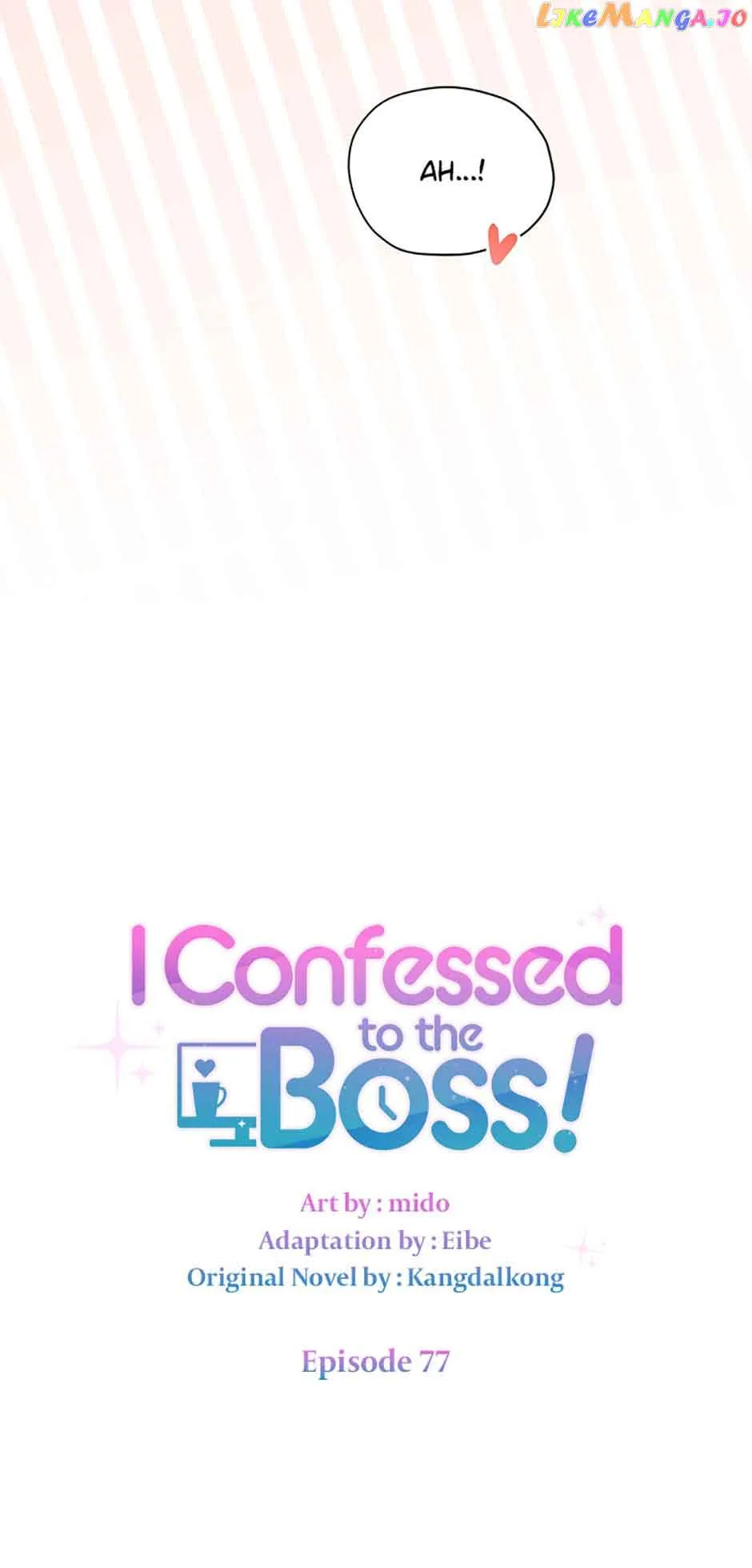 I Confessed to the Boss Chapter 77 page 41