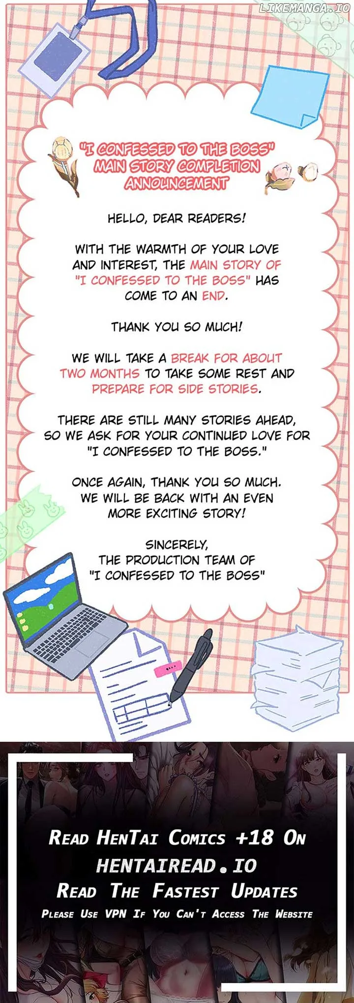 I Confessed to the Boss Chapter 80 page 67