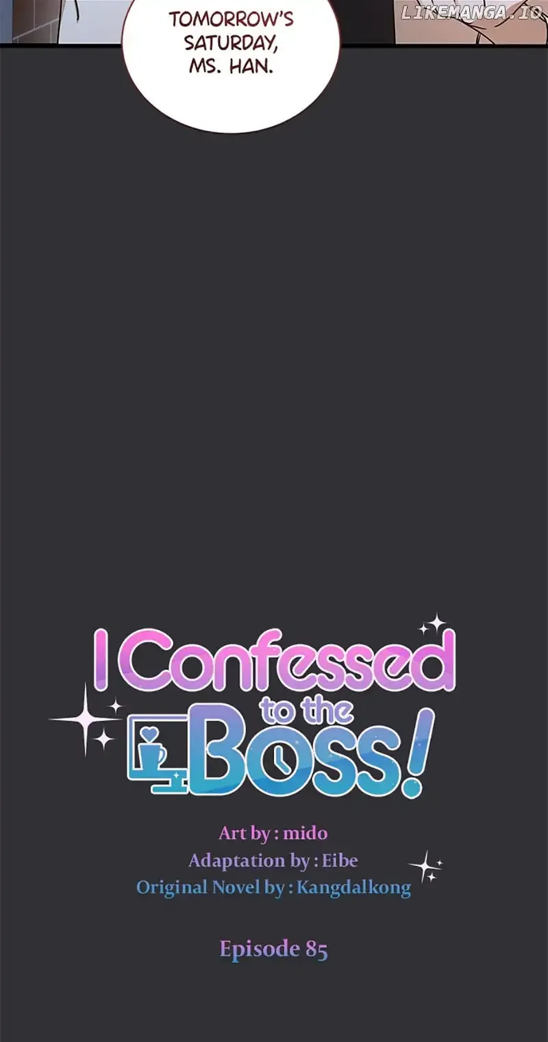 I Confessed to the Boss Chapter 85 page 48