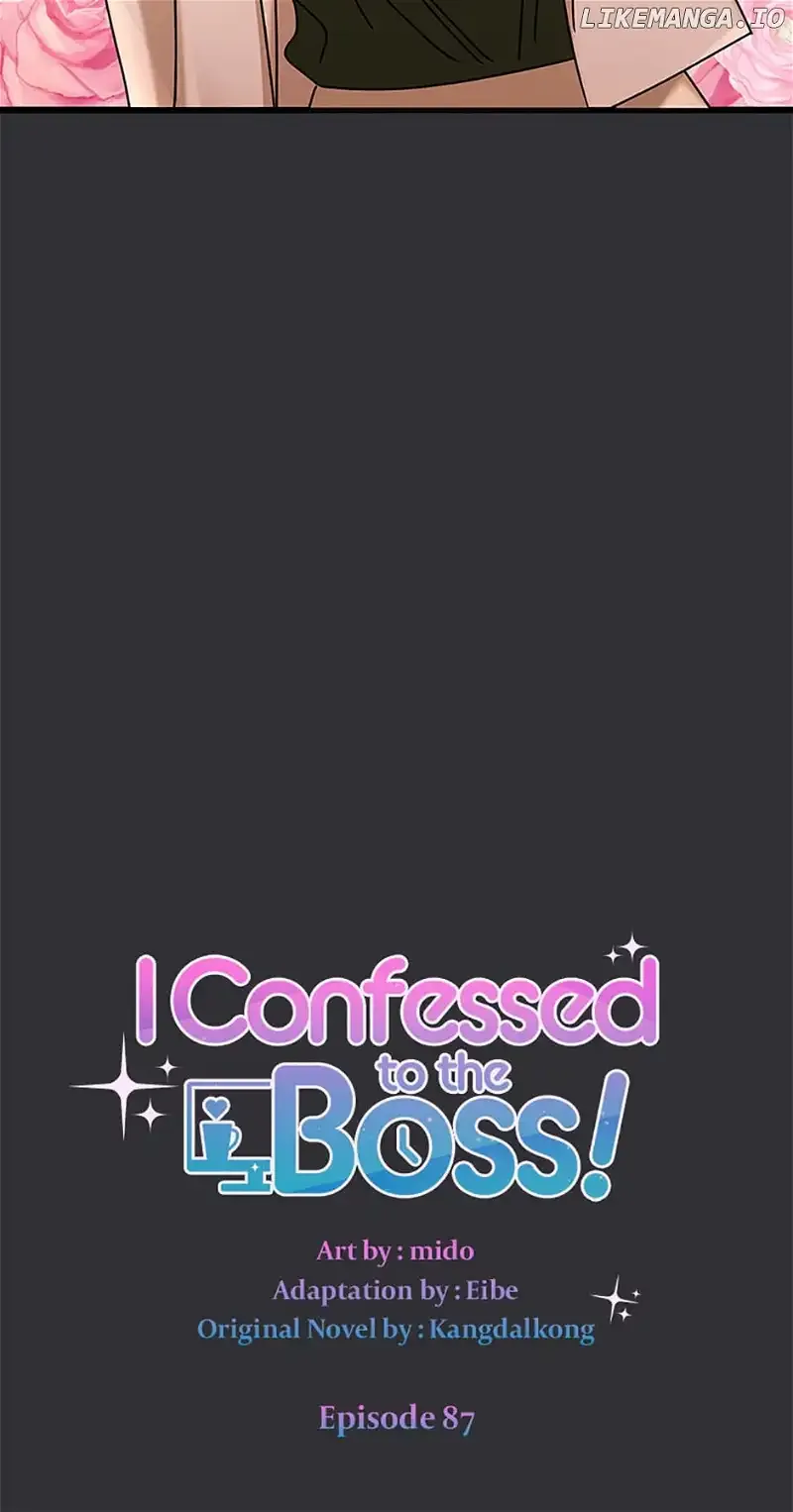 I Confessed to the Boss Chapter 87 page 22