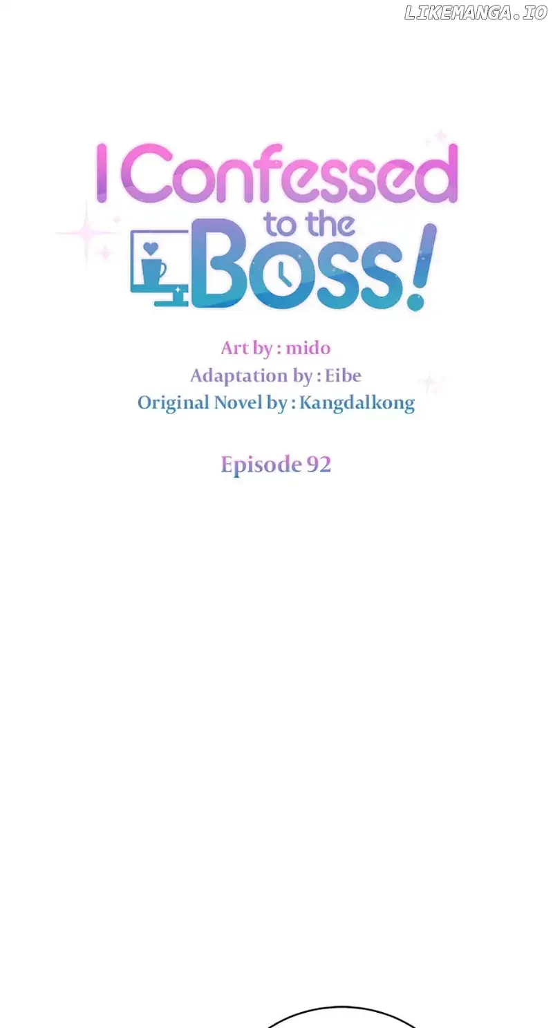 I Confessed to the Boss Chapter 92 page 22