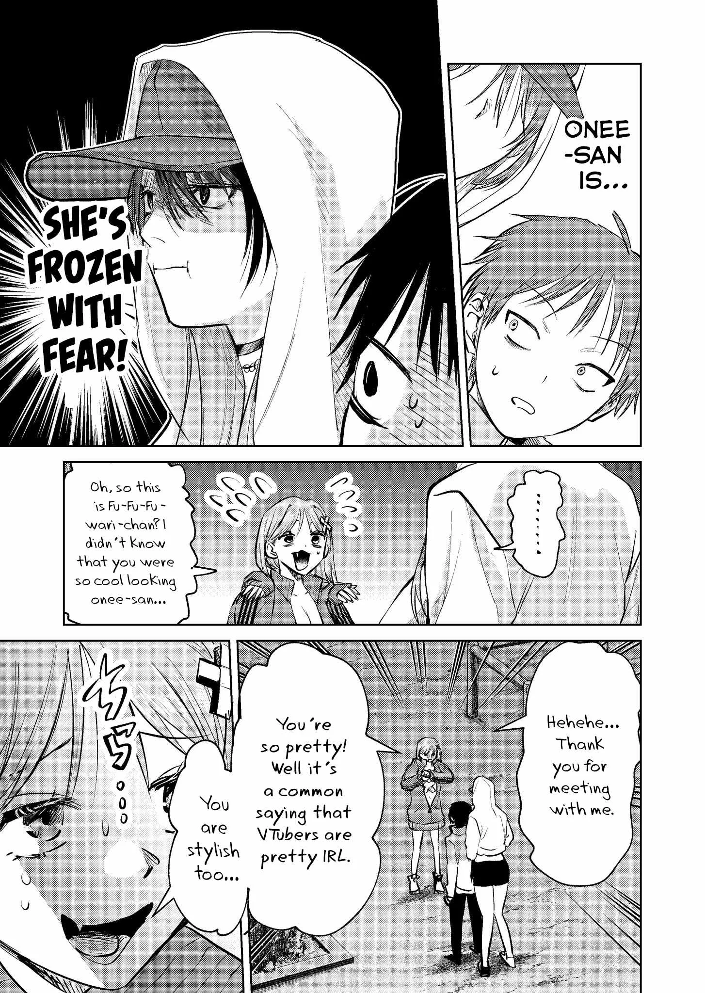 My Favorite VTuber Is Scary IRL Chapter 16 page 17