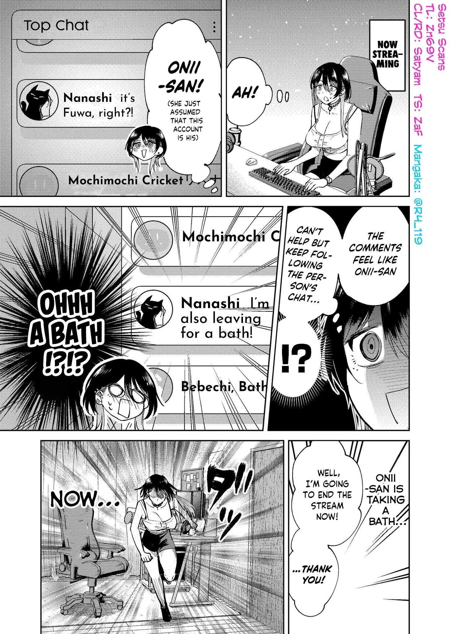 My Favorite VTuber Is Scary IRL Chapter 17.8 page 1