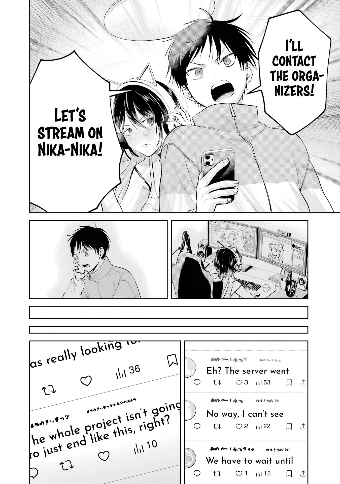My Favorite VTuber Is Scary IRL Chapter 23 page 4