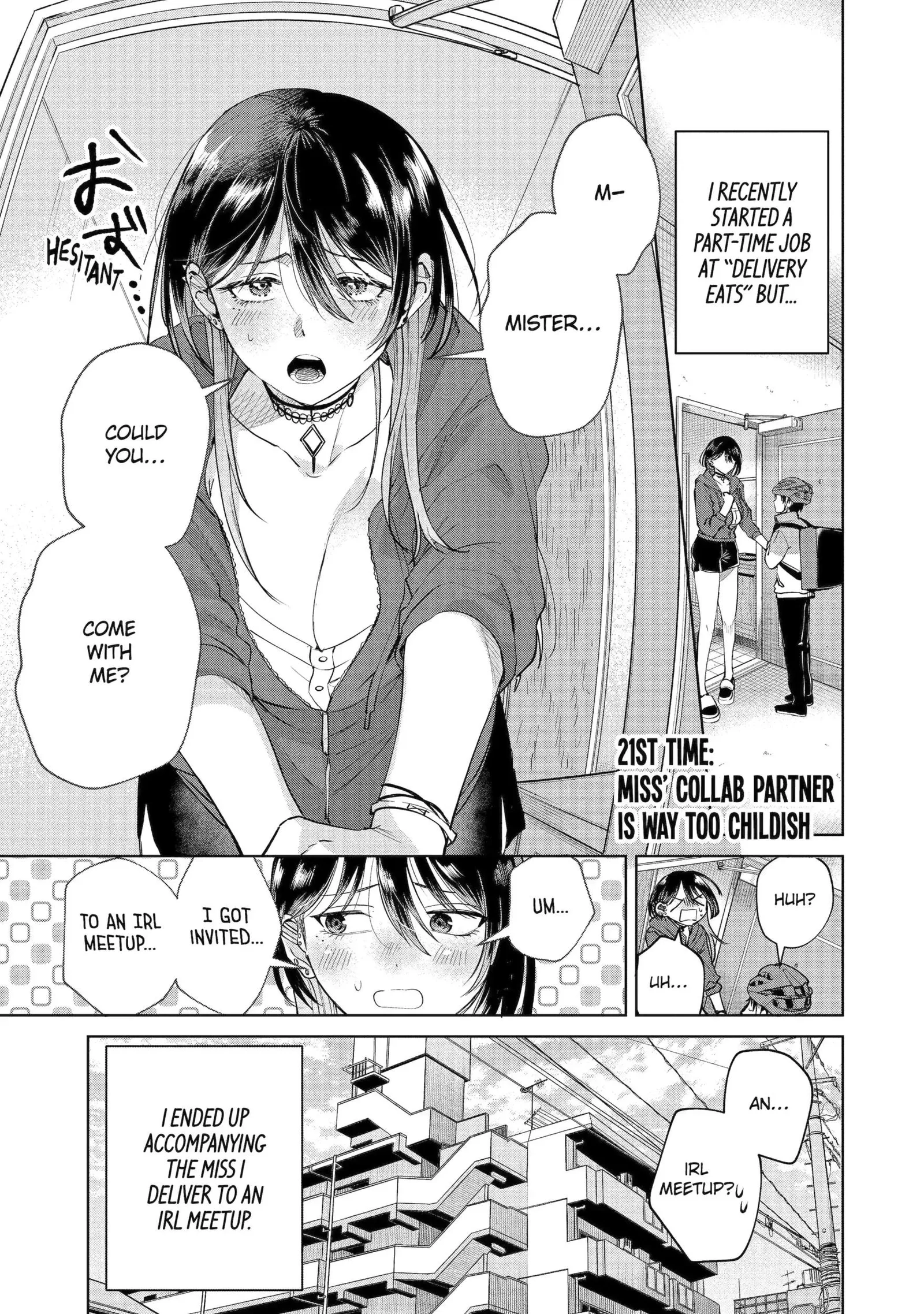 My Favorite VTuber Is Scary IRL Chapter 21.1 page 1