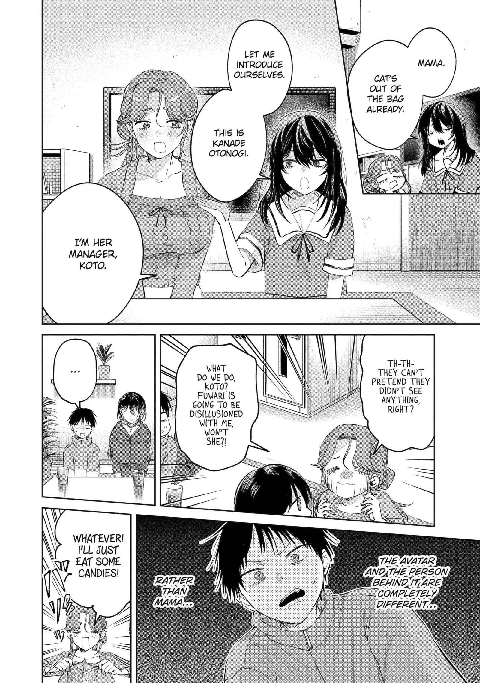 My Favorite VTuber Is Scary IRL Chapter 21.1 page 12