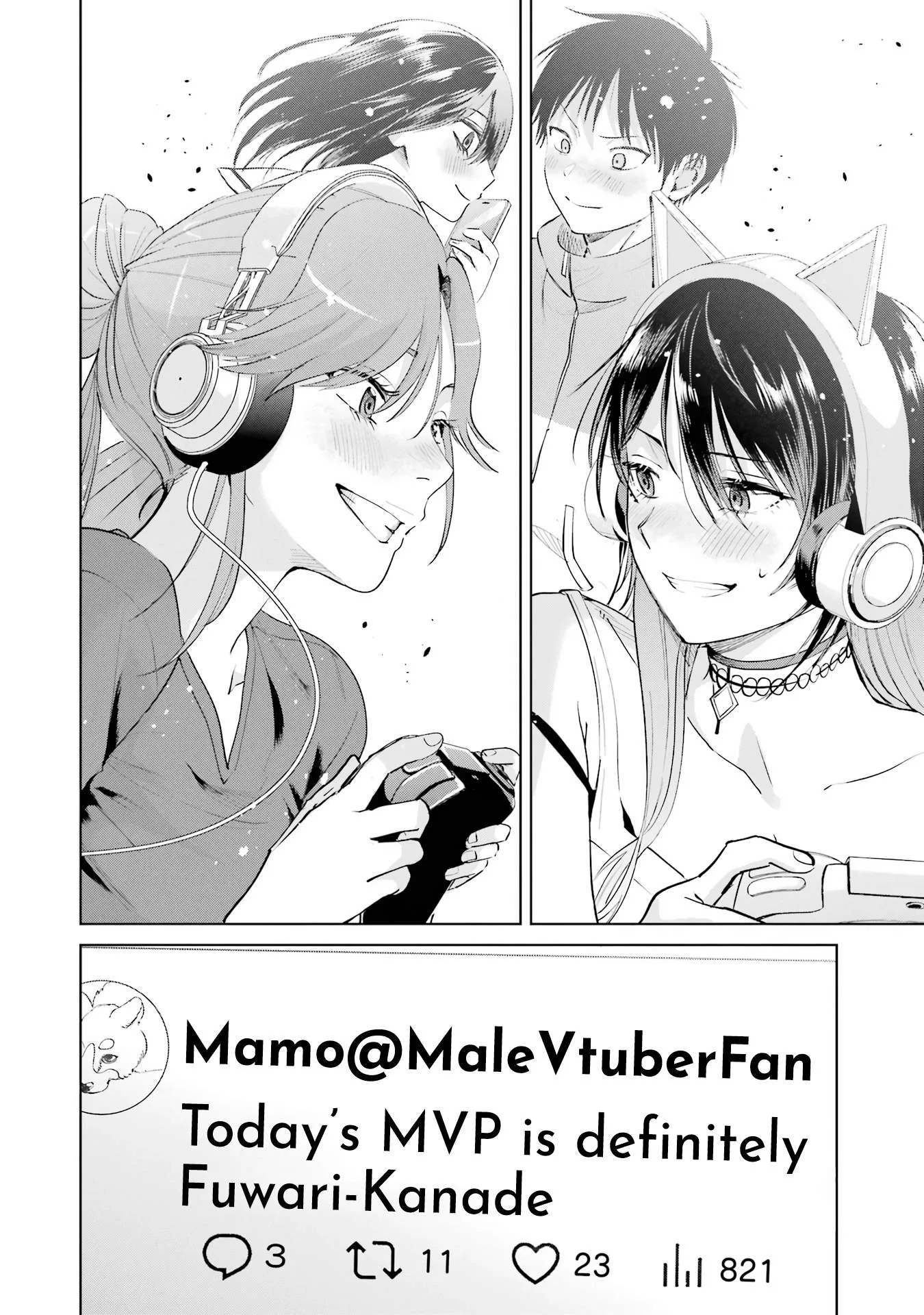 My Favorite VTuber Is Scary IRL Chapter 23 page 10