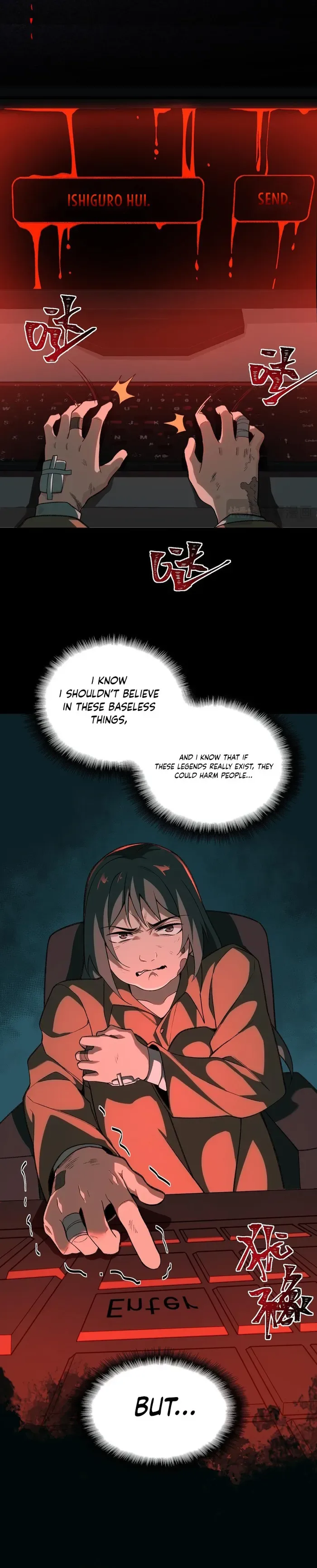 I created an Urban Legend Chapter 2 page 12