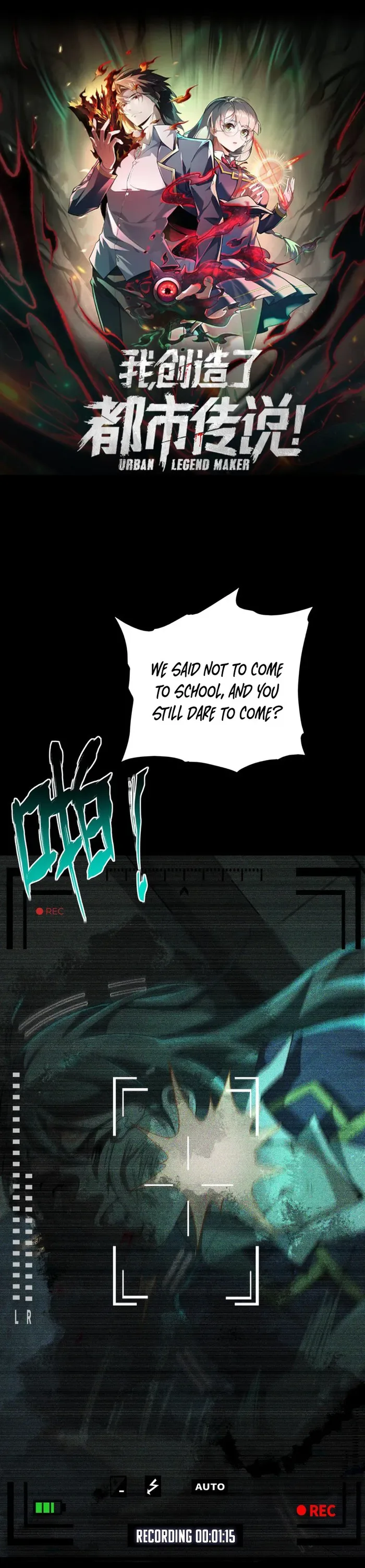 I created an Urban Legend Chapter 2 page 2