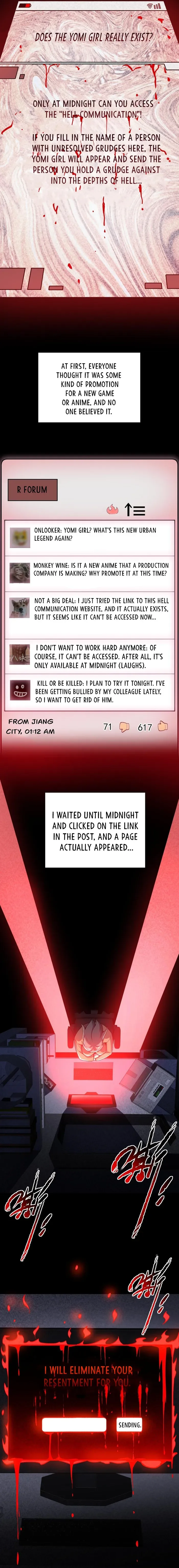 I created an Urban Legend Chapter 2 page 11
