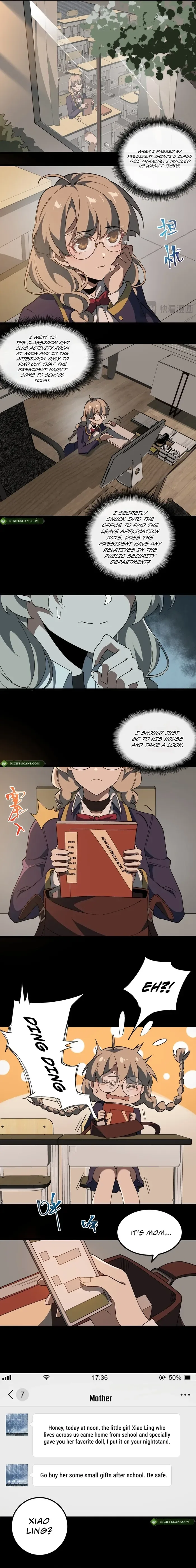 I created an Urban Legend Chapter 17 page 11