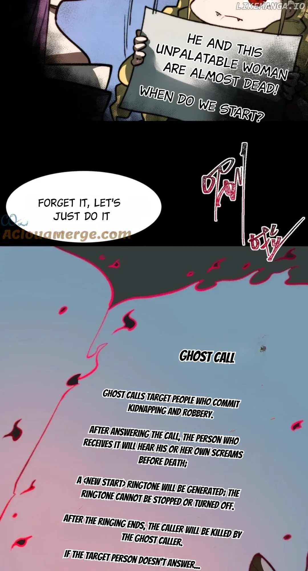 I created an Urban Legend Chapter 90 page 14