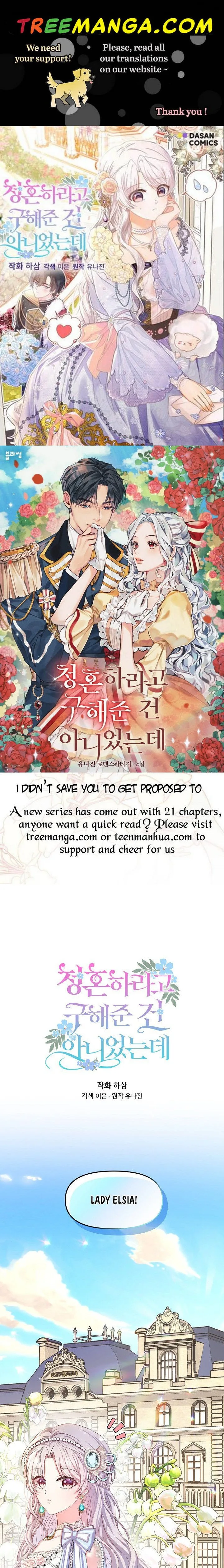 I Didn’t Save You To Get Proposed To Chapter 0 page 2