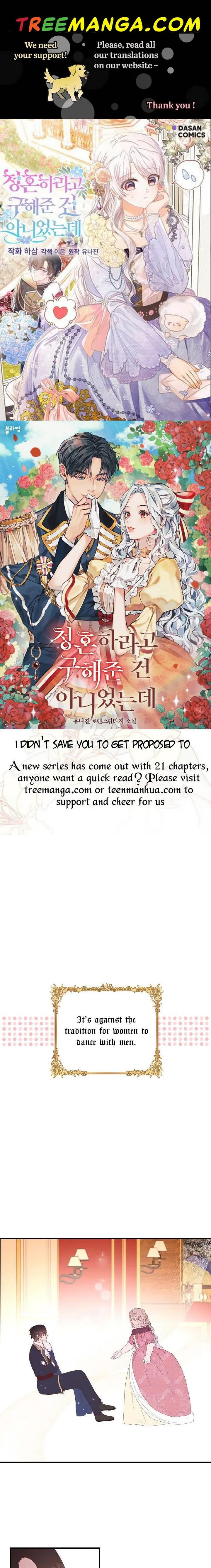 I Didn’t Save You To Get Proposed To Chapter 2 page 2