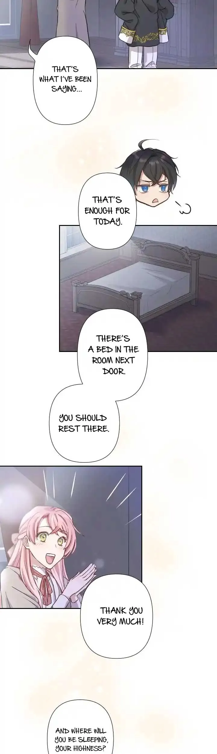 I ended up living with the cursed prince! Chapter 3 page 23