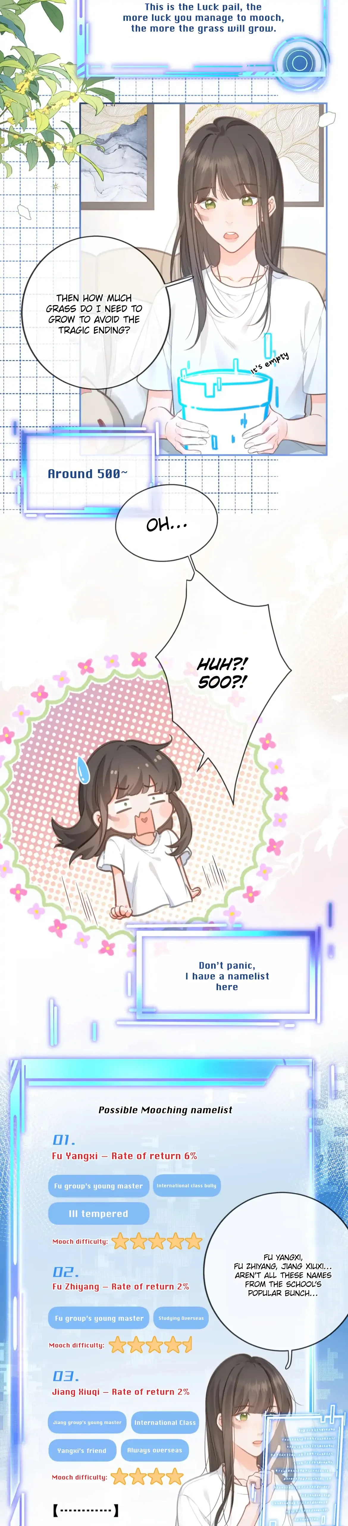 I Just Want To Mooch Off Your Luck Chapter 1 page 9