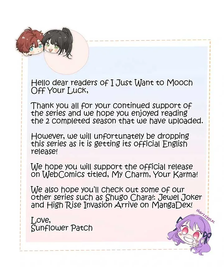 I Just Want To Mooch Off Your Luck Chapter 62 page 61