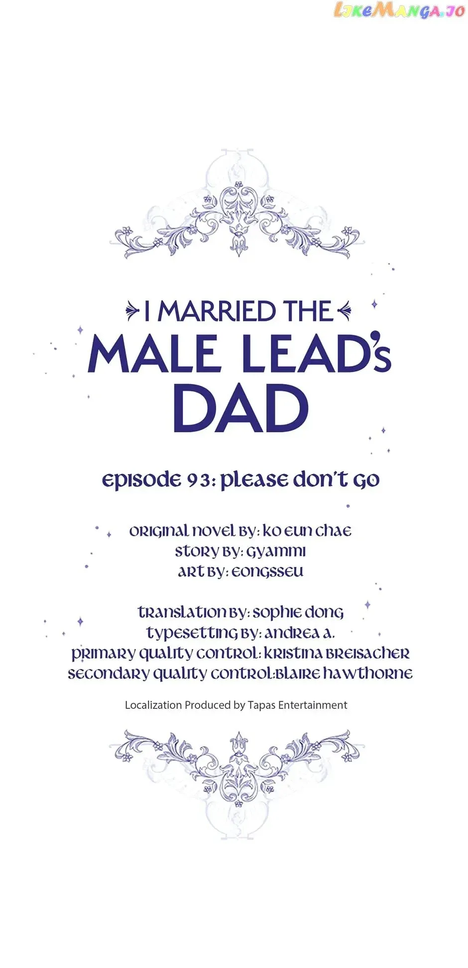 I Married the Male Lead’s Dad Chapter 93 page 2