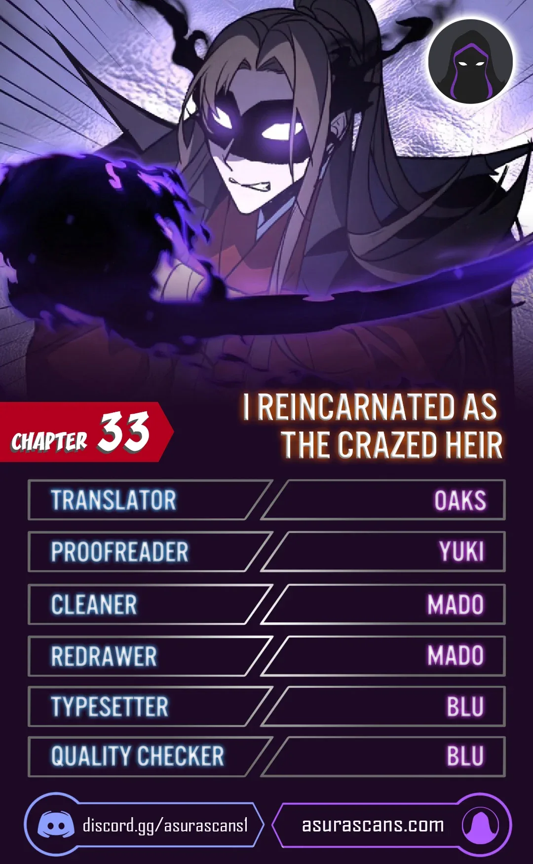 I Reincarnated As The Crazed Heir Chapter 33 page 1