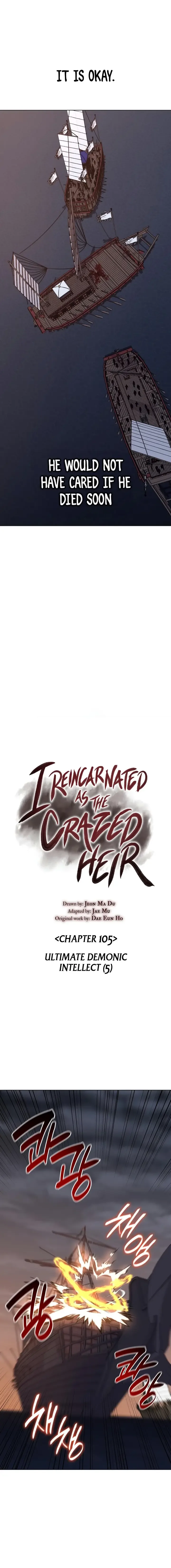 I Reincarnated As The Crazed Heir Chapter 105 page 24