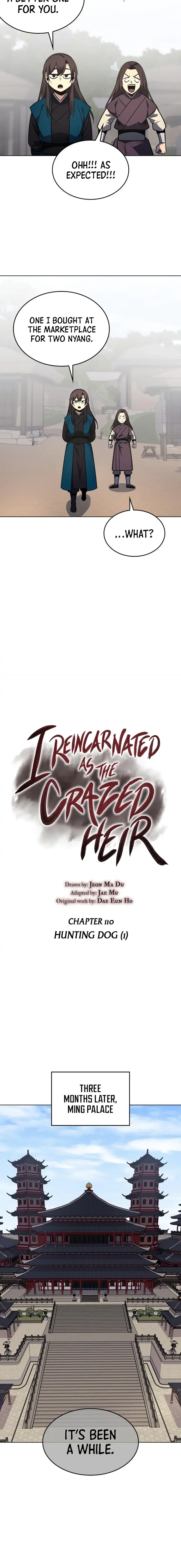I Reincarnated As The Crazed Heir Chapter 110 page 12
