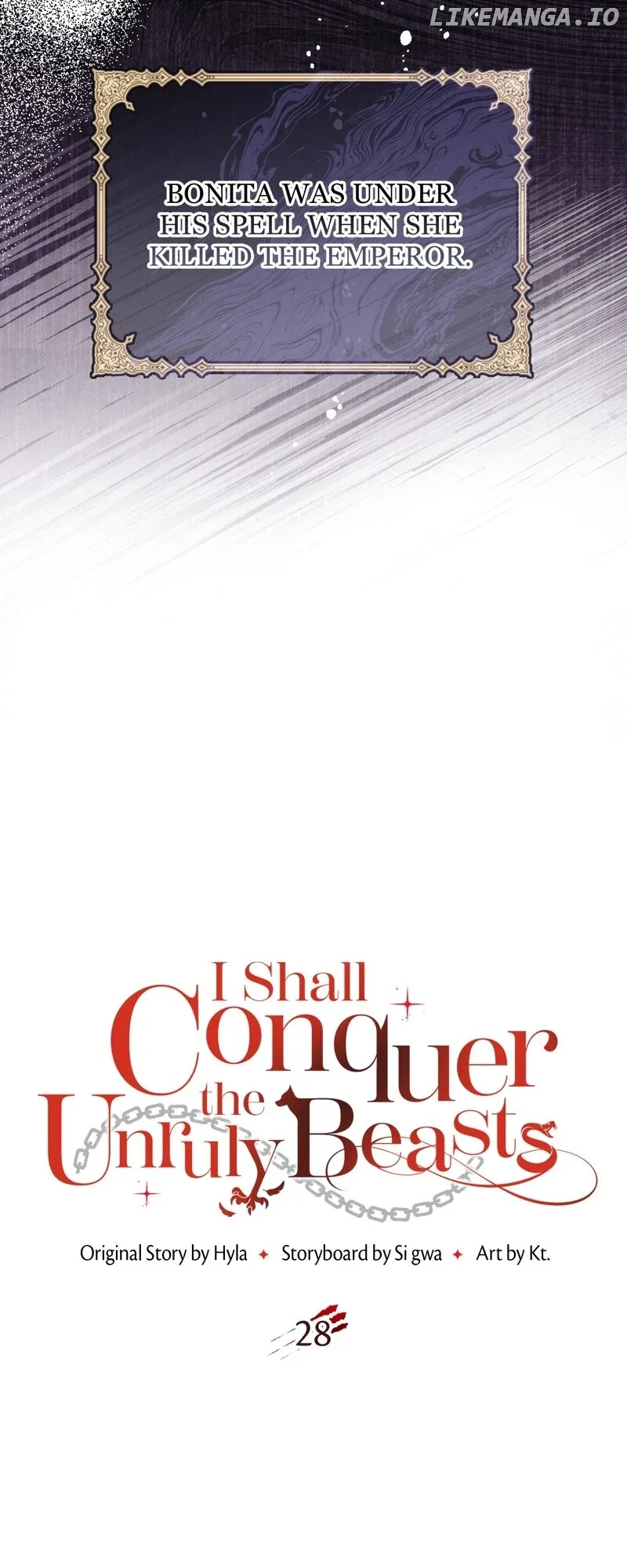 I Shall Conquer the Unruly Beasts Chapter 28 page 27