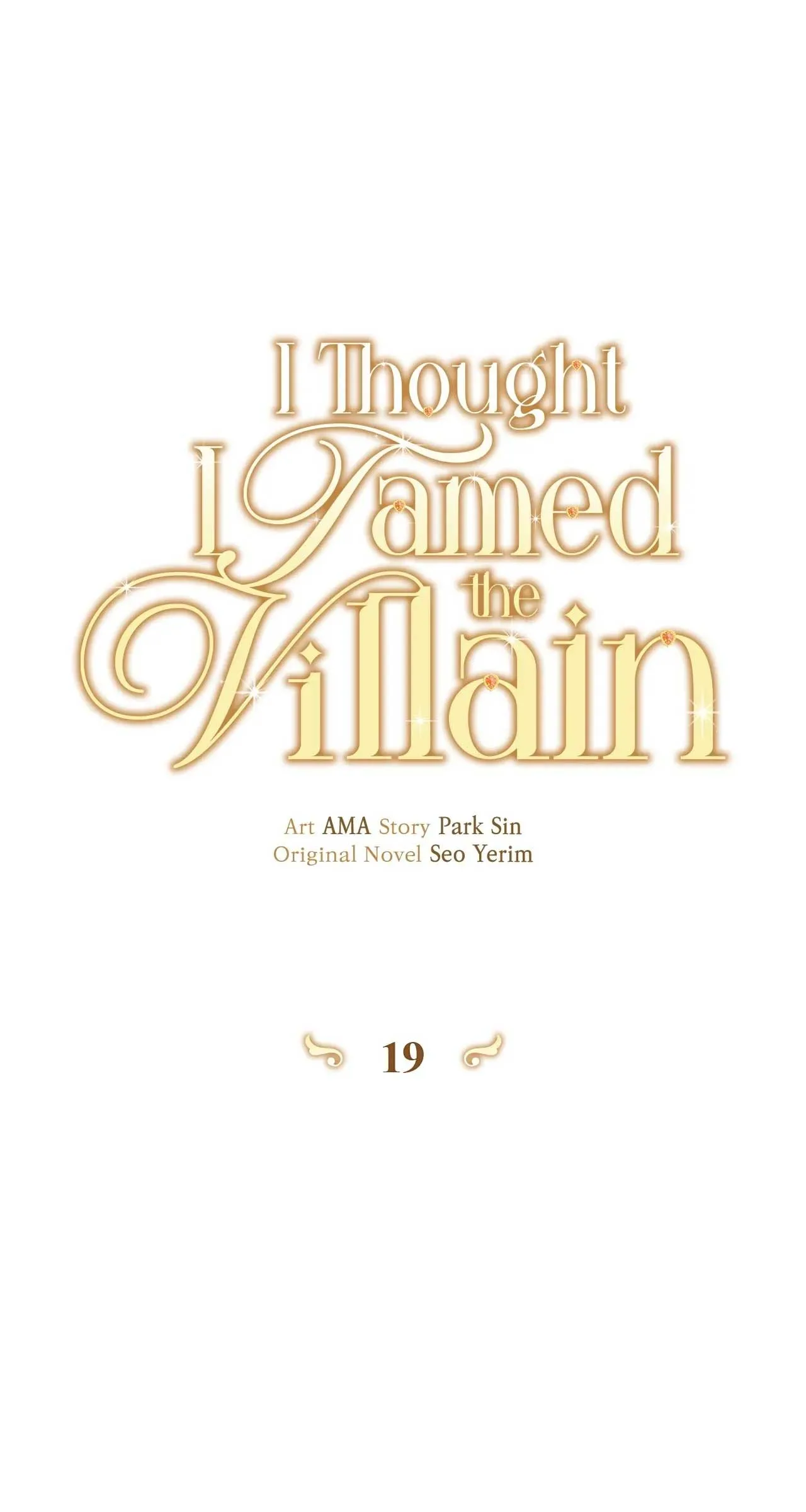 I Thought I Tamed the Villain Chapter 19 page 6