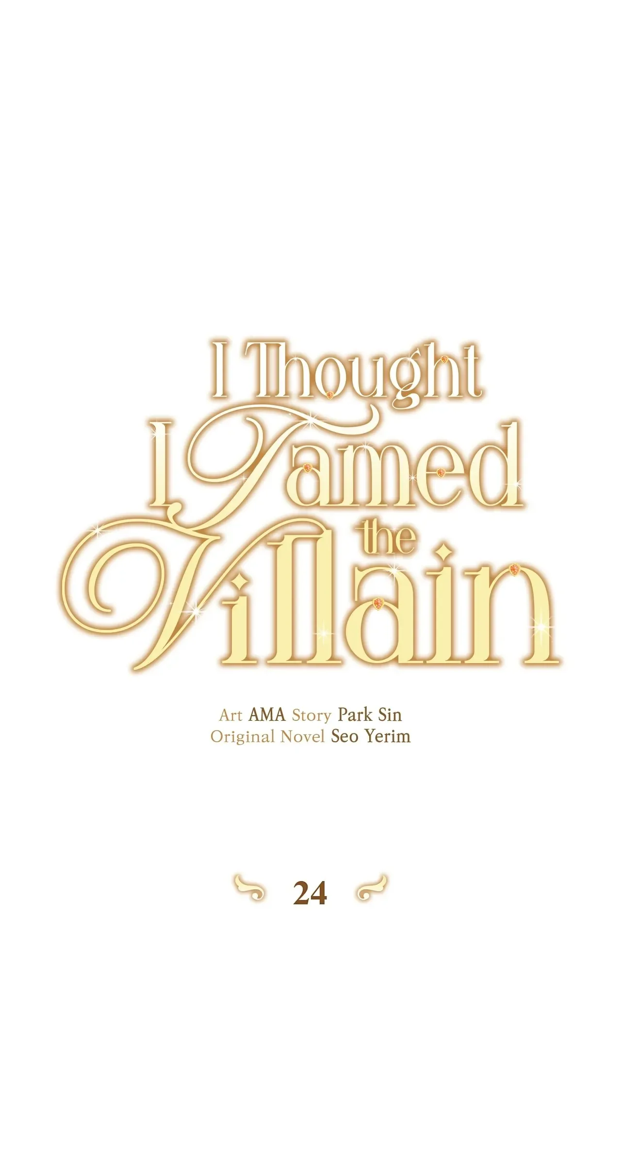 I Thought I Tamed the Villain Chapter 24 page 22