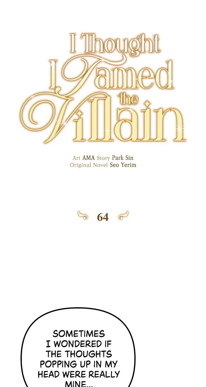 I Thought I Tamed the Villain Chapter 64 page 20