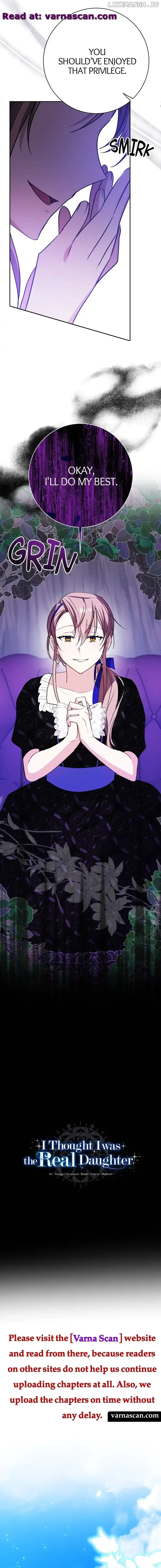 I Thought I was the Real Daughter Chapter 11 page 11