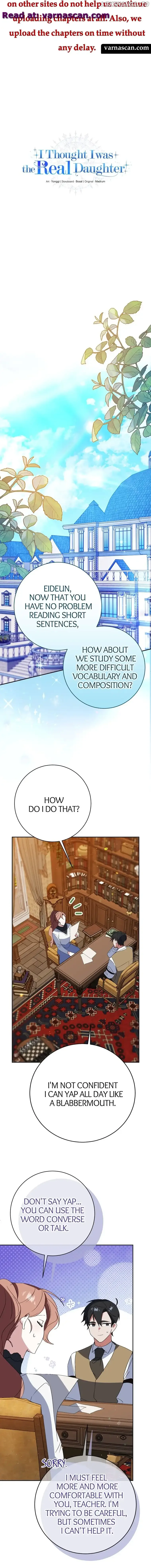 I Thought I was the Real Daughter Chapter 15 page 11