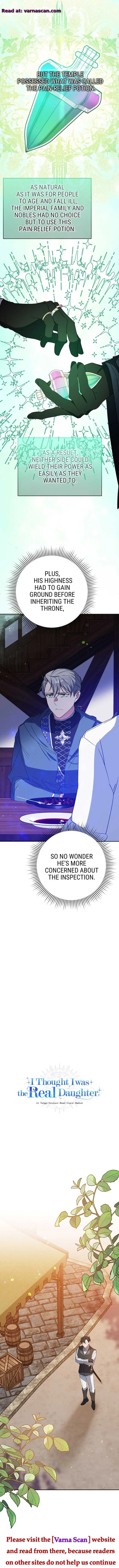 I Thought I was the Real Daughter Chapter 20 page 6